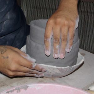 Attaching the second coil to the bowl