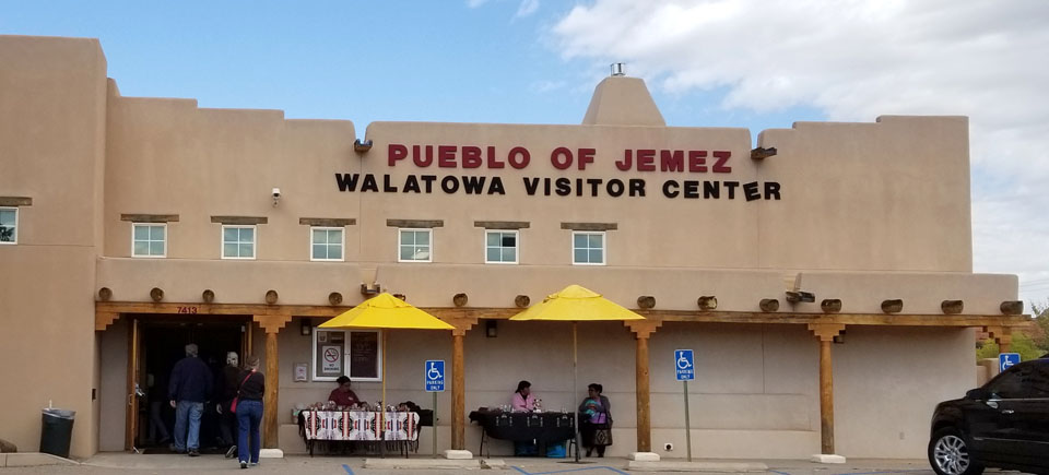 The Walatowa Visitor Center on Jemez Pueblo