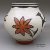 Ambrose Atencio, aasd2f201, Jar with bird, flower and geometric design - Image 4
