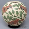 Linda Betancourt, aqcgd9197, Polychrome jar with a bird and branch design