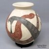 Humberto Guillen Rodriguez, aqcgd9279, Jar with serpent and geometric design