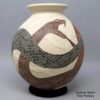 Humberto Guillen Rodriguez, aqcgd9279, Jar with serpent and geometric design - Image 3