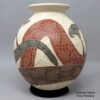 Humberto Guillen Rodriguez, aqcgd9279, Jar with serpent and geometric design - Image 4