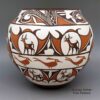 Jennie Laate, btzu2l256, Jar with deer-with-heart-line design - Image 2