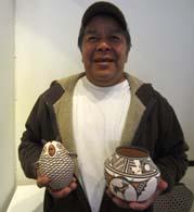 Zuni Pueblo potter Carlos Laate