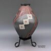 Efrain Lucero, cjcg2k056: Polychrome jar with a geometric design - Image 2