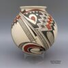 Juan Quezada Sr, cjcg2k060, Polychrome jar with geometric design - Image 2
