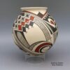 Juan Quezada Sr, cjcg2k060, Polychrome jar with geometric design - Image 3
