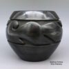 Toni Roller, cjsc2k101: Black-on-black bowl with carved and painted avanyu design - Image 3