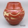 Stella Chavarria, cjsc3c232, Jar with carved avanyu design