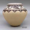 Barbara Gonzales, cjsi2c281, Micaceous jar with geometric design and inlaid turquoise and stone - Image 3