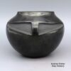 Juanita Gonzales, cjsi2k067, Black jar with carved geometric design - Image 2
