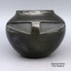 Juanita Gonzales, cjsi2k067, Black jar with carved geometric design - Image 4
