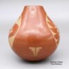 Juan Tafoya, cjsi3c230, Red jar with sgraffito design and inlays - Image 2