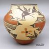 Elizabeth Medina, cjza3c222, Jar with roadrunner and geometric design - Image 3
