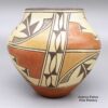 Elizabeth Medina, cjza3c222, Jar with roadrunner and geometric design - Image 4