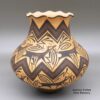 Anderson Peynetsa, cjzu3c274, Jar with deer-with-heart-line and geometric design