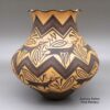 Anderson Peynetsa, cjzu3c274, Jar with deer-with-heart-line and geometric design - Image 2