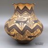 Anderson Peynetsa, cjzu3c274, Jar with deer-with-heart-line and geometric design - Image 3