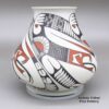 Juan Quezada Sr, crcg3b230, Polychrome jar with a serpent geometric design - Image 3