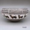 Rose Chino Garcia, dkac3c273, Bowl with deer-with-heart-line design - Image 4