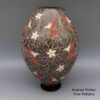 Elicena Cota, eqcg2g062, Jar with hummingbird, flower and branch design