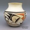 Joy Navasie aka 2nd Frogwoman, esho2g023, Polychrome jar with a geometric design - Image 3