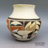 Joy Navasie aka 2nd Frogwoman, esho2g023, Polychrome jar with a geometric design - Image 4