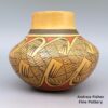 Elva Nampeyo, esho2g041, Polychrome jar with a geometric design and fire clouds - Image 3