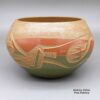 Jennifer Tse Pe, jhsi3b166, Jar with sgraffito avanyu design
