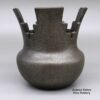 Angie Yazzie, jhta3b162, Micaceous black prayer bowl - Image 2