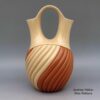Emma Yepa, jkje2f150, Wedding vase with curving melon design - Image 3