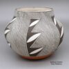 Evelyn Cheromiah, lbla3c271, Jar with a fine line and geometric design