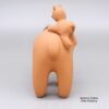 Dorothy Herrera, lcco3b100, Bear figure with a cub and a fish - Image 3
