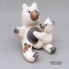 Dorothy Herrera, lcco3b102, Bear storyteller with a cub and a fish