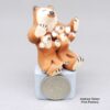 Marie Romero, lcco3b105, Miniature bear storyteller with three cubs