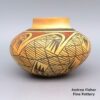 Leah Nampeyo, leho2h293, Polychrome jar with geometric design and fire clouds - Image 2