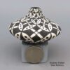 Dorothy Torivio, lkac2l302: Small black-on-white jar with geometric design