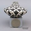 Dorothy Torivio, lkac2l302: Small black-on-white jar with geometric design - Image 2