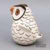 Rose Chino Garcia, lkac2l306: Polychrome owl figure - Image 2