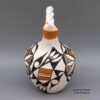 Eva Histia, lkac2l308, Wedding vase with braided handle and geometric design - Image 2