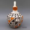 Elizabeth Waconda, lkac2l315, Wedding vase with braided handle and geometric design - Image 2