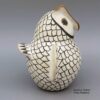Unknown, lkac2l317: Polychrome owl figure - Image 2