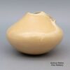 Iris Nampeyo, lkho2l285: Buff jar with organic opening and applique ear of corn design - Image 2
