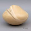 Iris Nampeyo, lkho2l285: Buff jar with organic opening and applique ear of corn design - Image 4