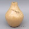 Iris Nampeyo, lkho2l320: Buff jar with applique ear of corn design
