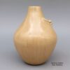 Iris Nampeyo, lkho2l320: Buff jar with applique ear of corn design - Image 2