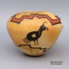 Lawrence Namoki, lkho2l326, Polychrome jar with Mimbres rabbit and geometric design - Image 4