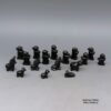 Dorothy Gutierrez, lksc2l287: Black 17-piece miniature nativity set - Image 4