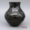 Stella Chavarria, lksc2l318, Black jar with carved avanyu design - Image 2